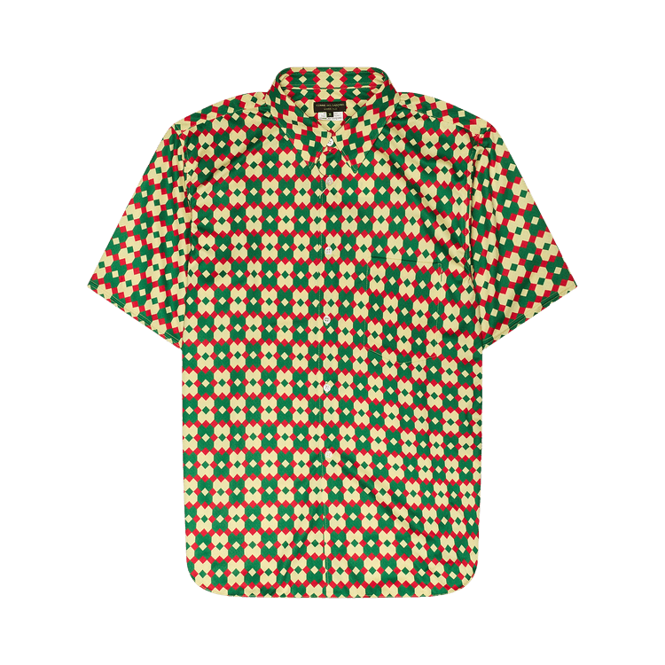 Comme des Garçons Homme Plus Printed Short-Sleeve Shirt "Multicolor"