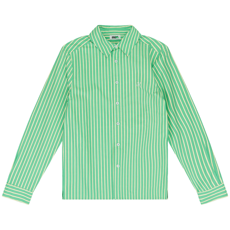 KROST Breeze Poplin Button Up "Neptune Green"