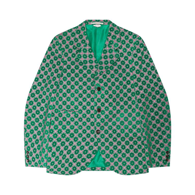 Comme des Garçons Homme Plus Printed Three Buttons Blazer "Multicolor"