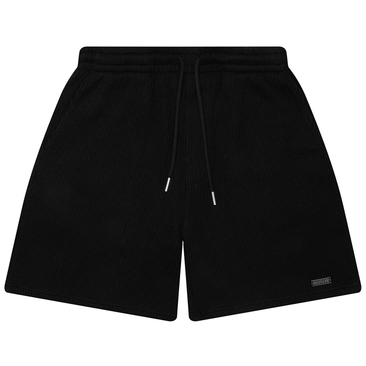 Honor The Gift Rib Knit Drawcord 7" Short "Black"