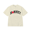 Market Heart Arc T-Shirt "Pistachio"