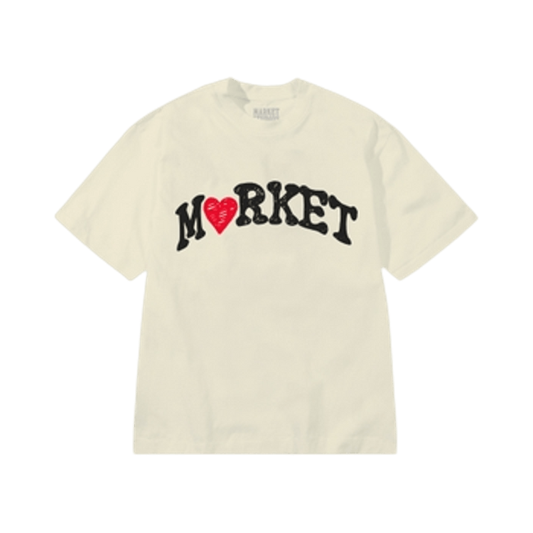 Market Heart Arc T-Shirt "Pistachio"