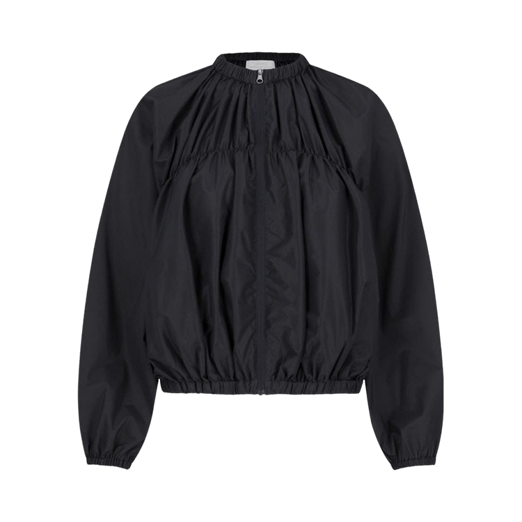 Amomento Nylon Shirring Jumper "Charcoal"