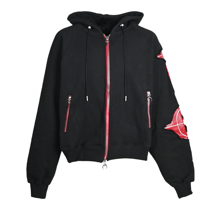 Thug Club New Rock Zip-Up Hoodie "Black"