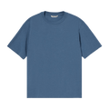 Auralee High Gauge Cotton Jersey Tee "Dusty Blue"
