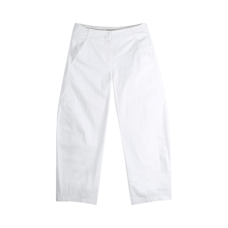 Amomento Curved Pants "White"