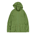 Auralee Super Fine Cotton Lawn Hooded Blouson "Dusty Green"