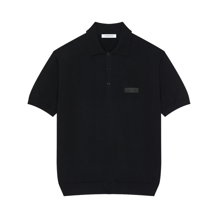 Givenchy Short-Sleeve Polo "Black"