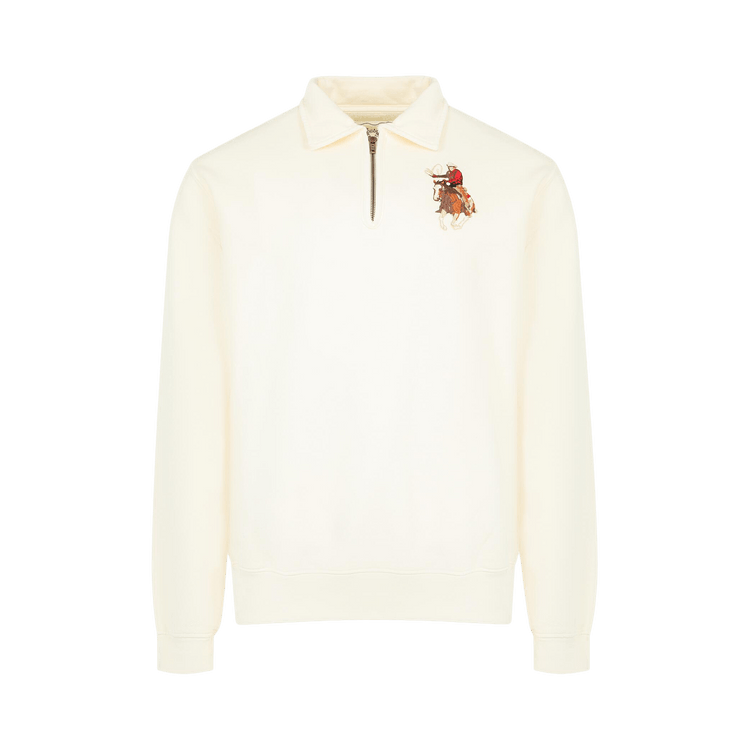 One Of These Days Lasso Sport Quarter Zip "Bone"