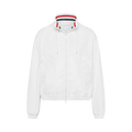 Thom Browne Track Jacket With Roll Out Hood "White"