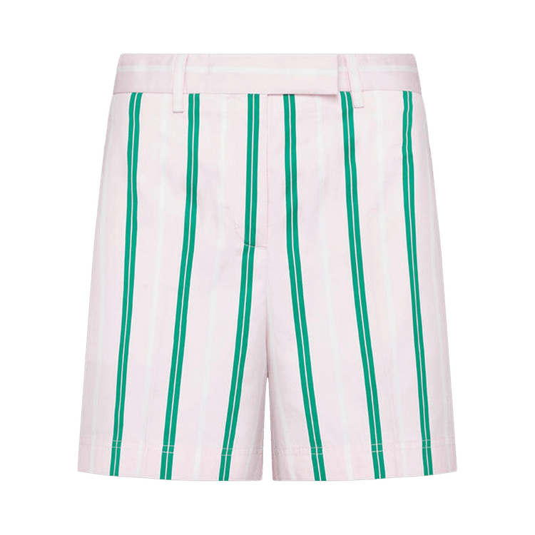 Thom Browne Repp Stripe Poplin Chino Shorts "Light Pink"