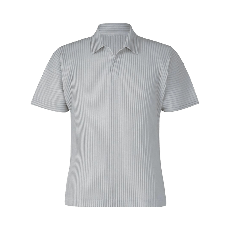 Issey Miyake Polo "Light Grey"
