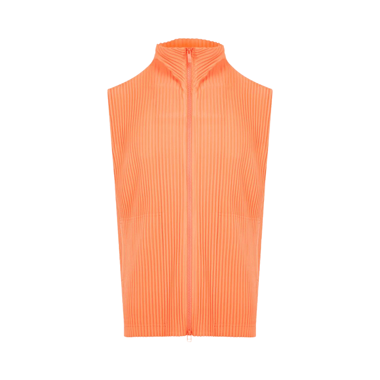 Issey Miyake Vest "Buoy Orange"