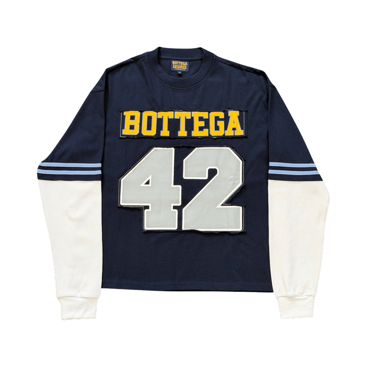 Bottega Desires Jackie Robinson Long-Sleeve "Navy"