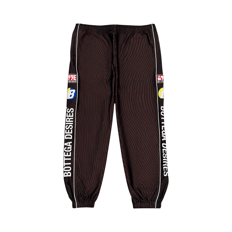 Bottega Desires Race Tracksuit Sweatpants "Brown"