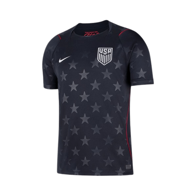 Nike Usmnt 2026 Stadium Away "Dark Obsidian/University Red/Pure Platinum"