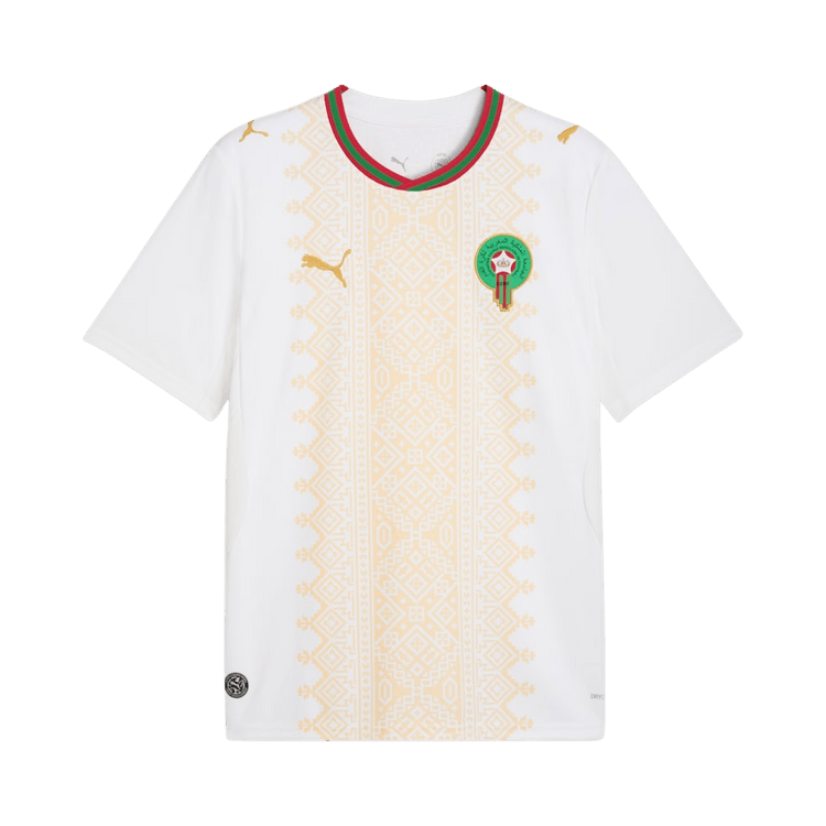 Puma Morocco 2026 Away Kit "Puma White-Victory Gold"