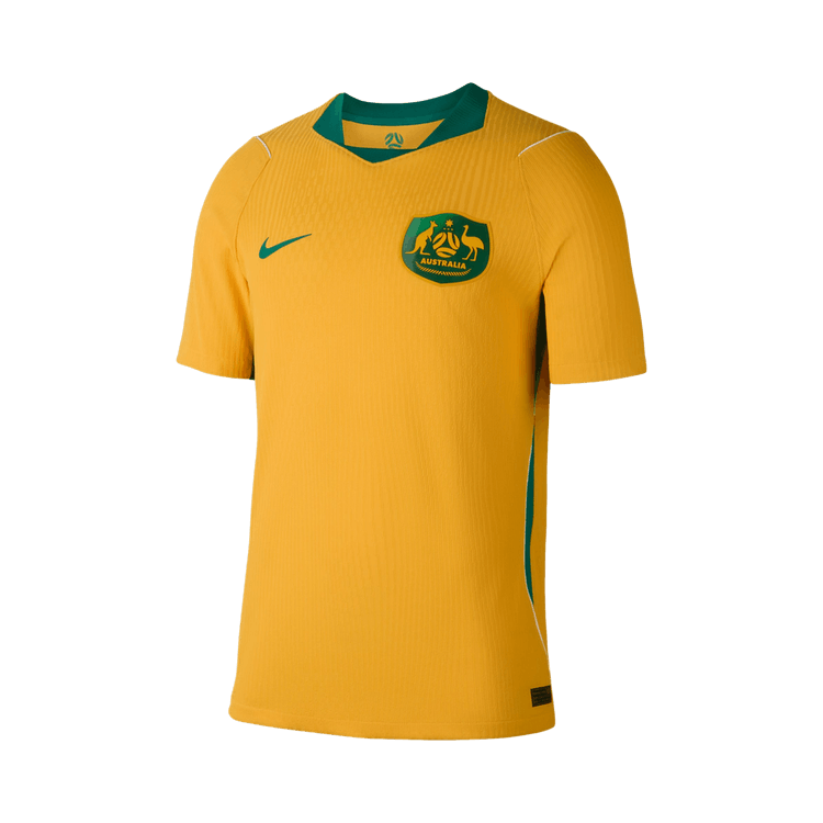 Nike Australia 2026 Match Home "Sport Gold/Mystic Green/Sail/Mystic Green"