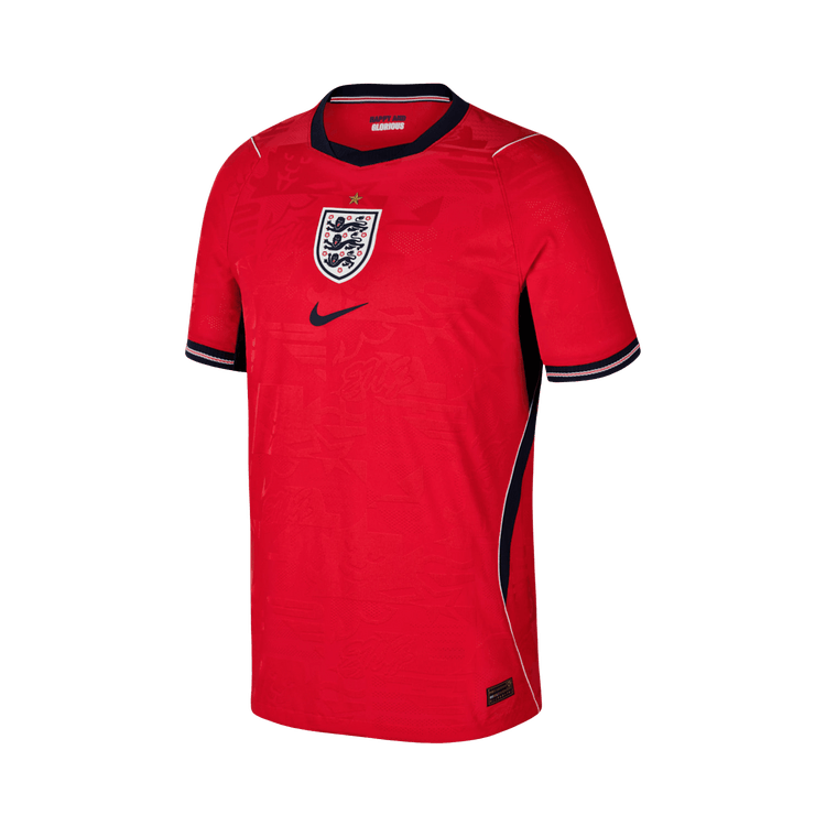 Nike England 26 Stadium Away "Speed Red/Obsidian/White/Obsidian"