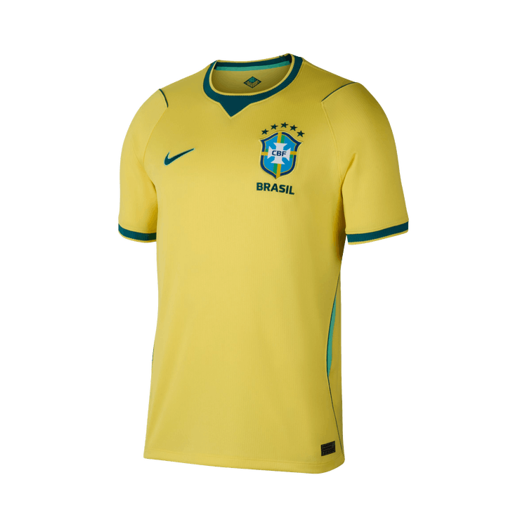 Nike Brazil 2026 Stadium Home "Canary/Light Menta/Geode Teal"