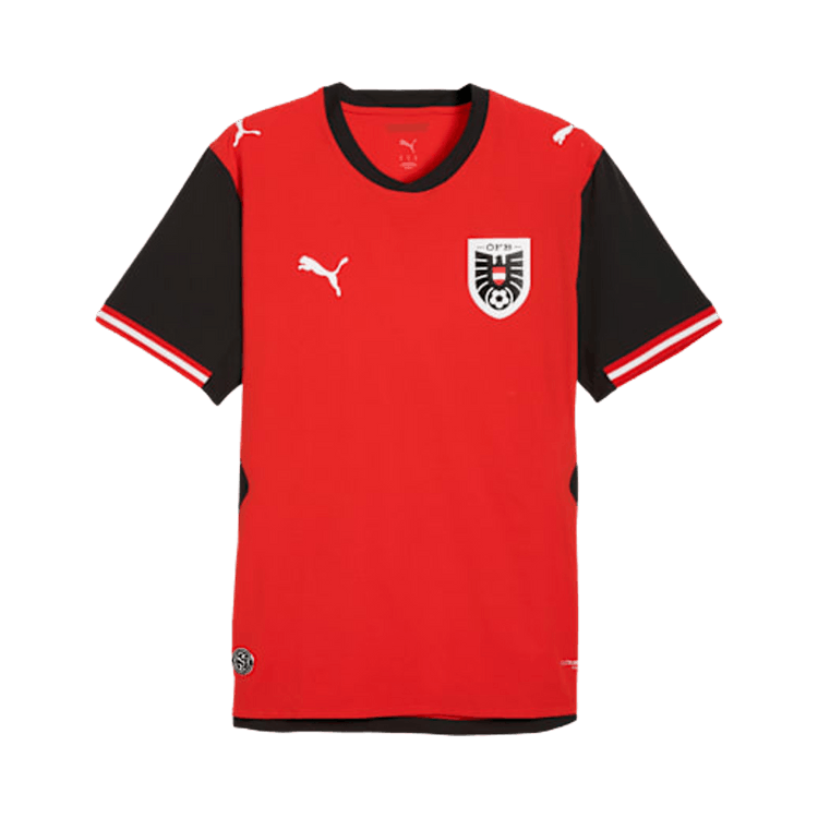 Puma Austria 2026 Authentic Home Jersey "Puma Red-Puma Black"