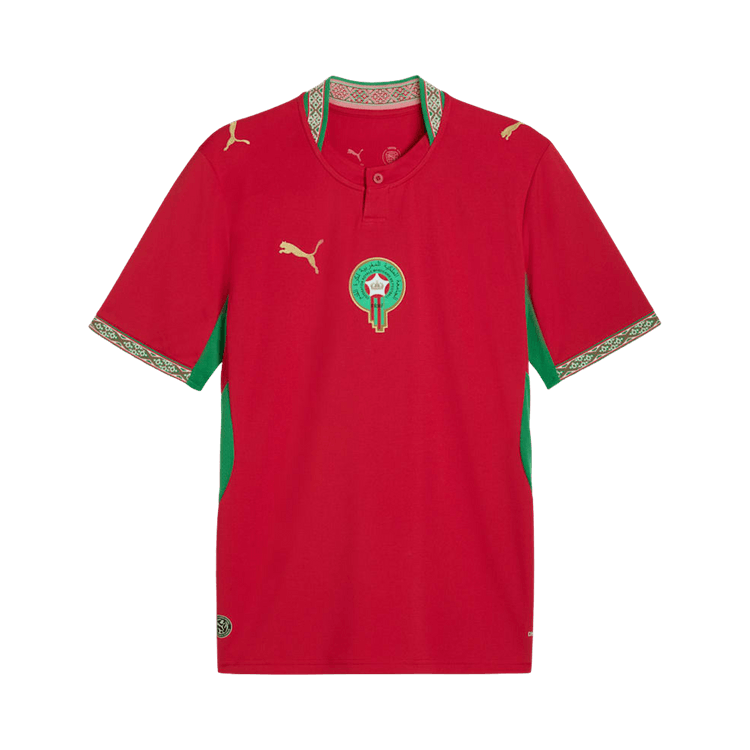 Puma Morocco 2026 Home Jersey "Fast Red-Victory Gold"