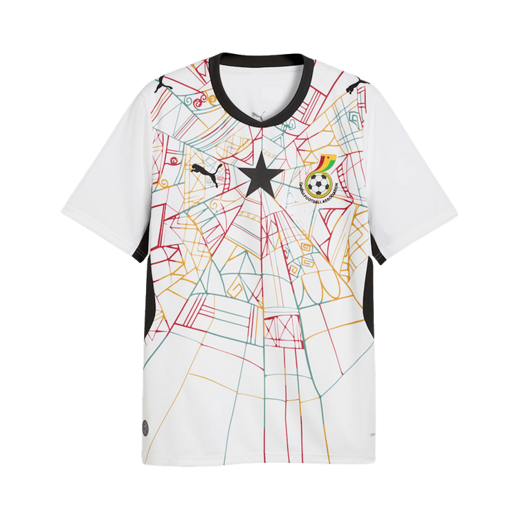 Puma Ghana 2026 Home Kit "Puma White-Puma Black"