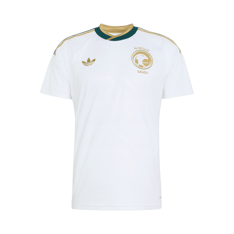 Adidas Saudi Arabia 26 Away Kit "White / Khaki / Aurora Ivy"