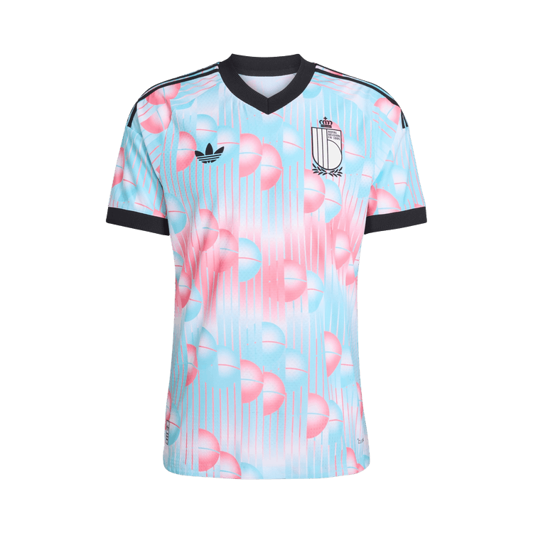 Adidas Belgium 26 Away Authentic Jersey "Frozen Blue / Black"