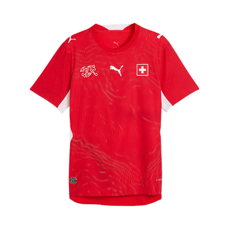 Puma Switzerland 2026 Authentic Home Jersey "Puma Red-Puma White"