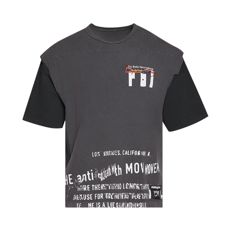 RIVINGTON roi Rebis Moda Apocrypha Quad Tee "Black"
