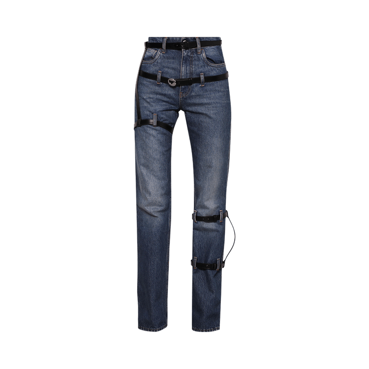 Coperni Multi Belt Denim Pants "Blue Vintage"