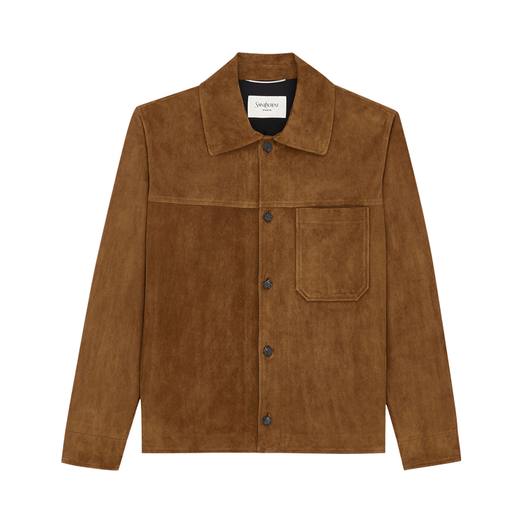 Saint Laurent Surchemise Poche "Rhum Ambre"