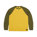 Corteiz Stencil Raglan Long-Sleeve "Gold/Olive"