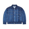 Corteiz Strike Denim Jacket "Dark Wash"