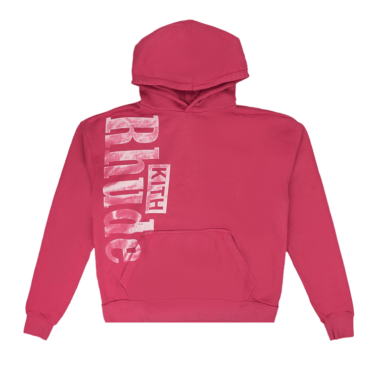 Rhude x Kith Hoodie "Pink"
