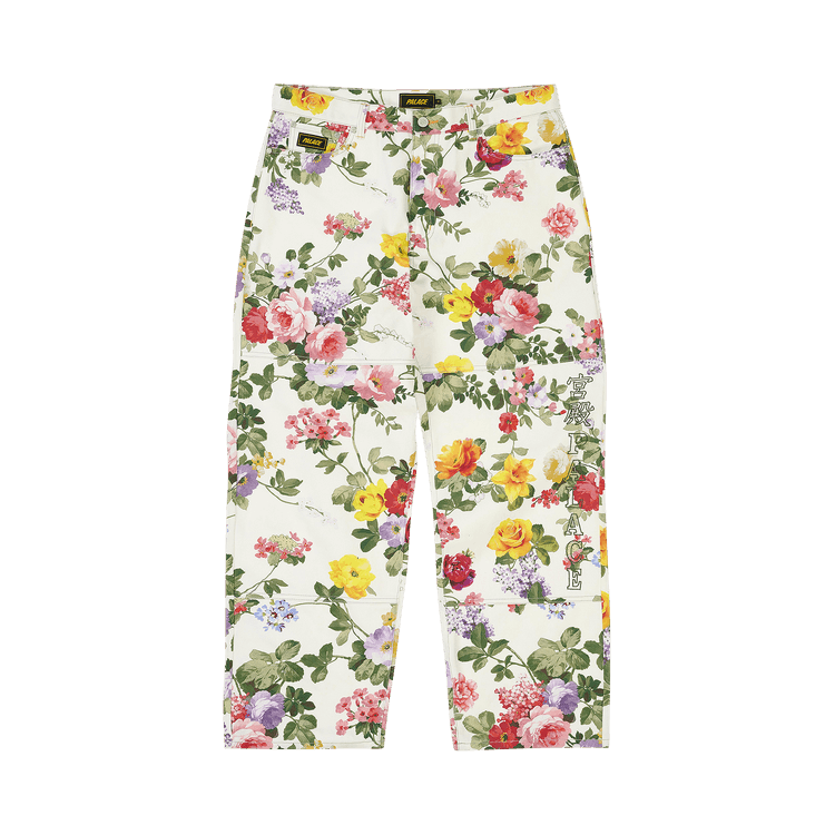Palace Baggy Panel Jean "Flowers"