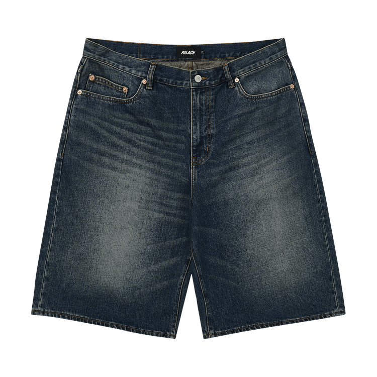 Palace Baggy Jean Short "Dark Stone Wash"
