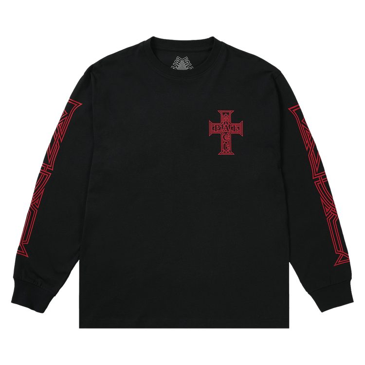 Palace Y So Cross Long-Sleeve "Black"