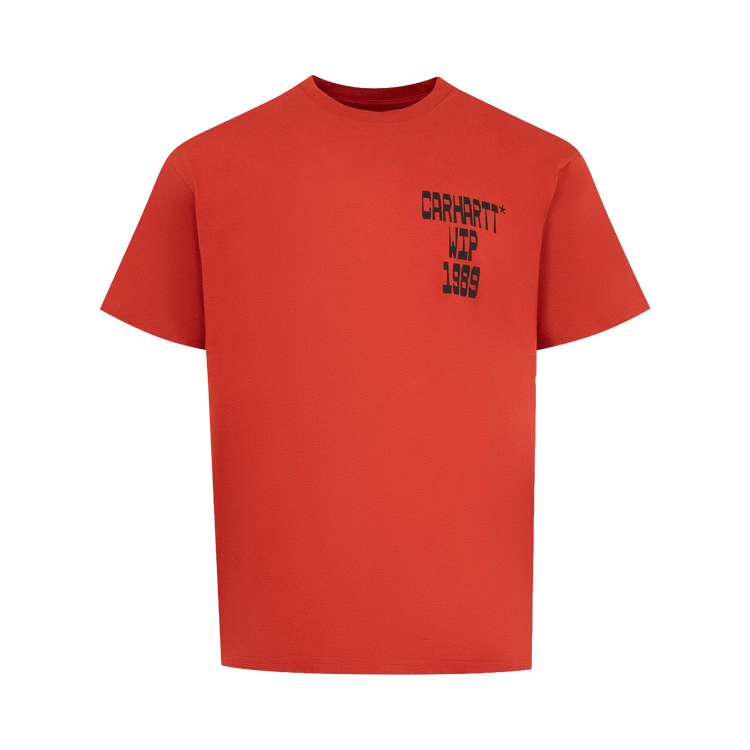 Carhartt WIP Short-Sleeve Blocks T-Shirt "Oxide Red"