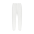 Auralee Garment-Dyed Finx Shuttle Weather One-Tuck Slacks "White"