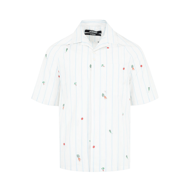 Jacquemus La Chemise Romarin "Jacquard Classic Stripes"
