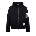 Thom Browne 4 Bar Classic Zip Up "Navy"