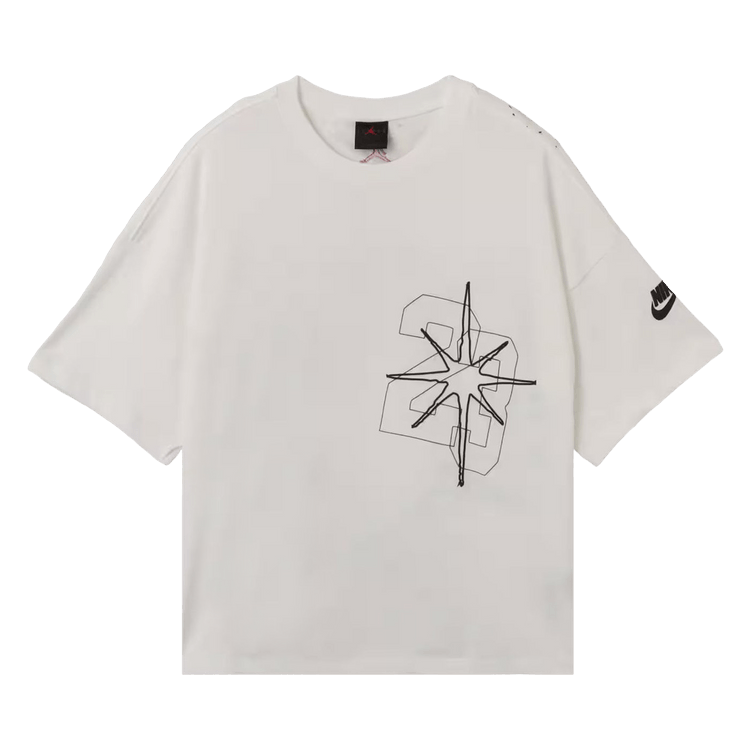Air Jordan Black Cat Star Tee "White"