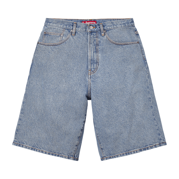 Supreme Baggy Denim Short "Washed Indigo"
