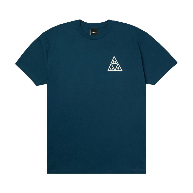 HUF Triple Triangle Short-Sleeve Tee "Harbor Blue/White"