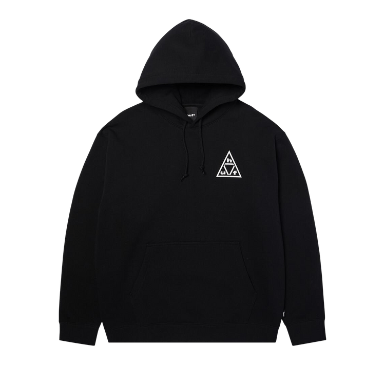 HUF Triple Triangle PO Hoodie "Black/White"