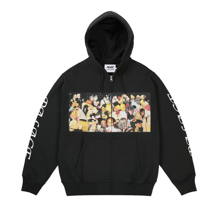 Palace Dick Jewell Zip Hood "Black"
