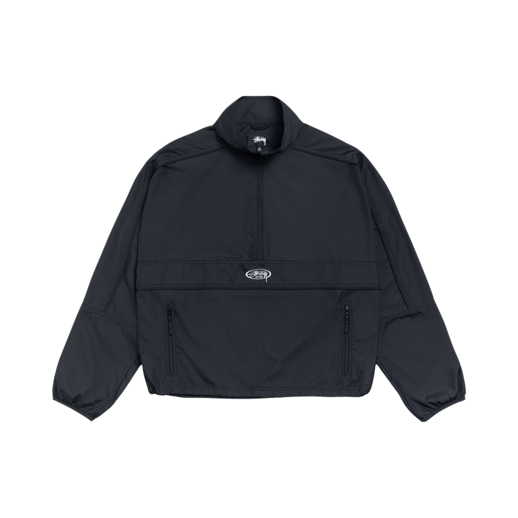 Stussy Lightweight Pullover Jacket "Black"