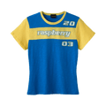 GV Gallery Two Tone Tee "Blue/Yellow"